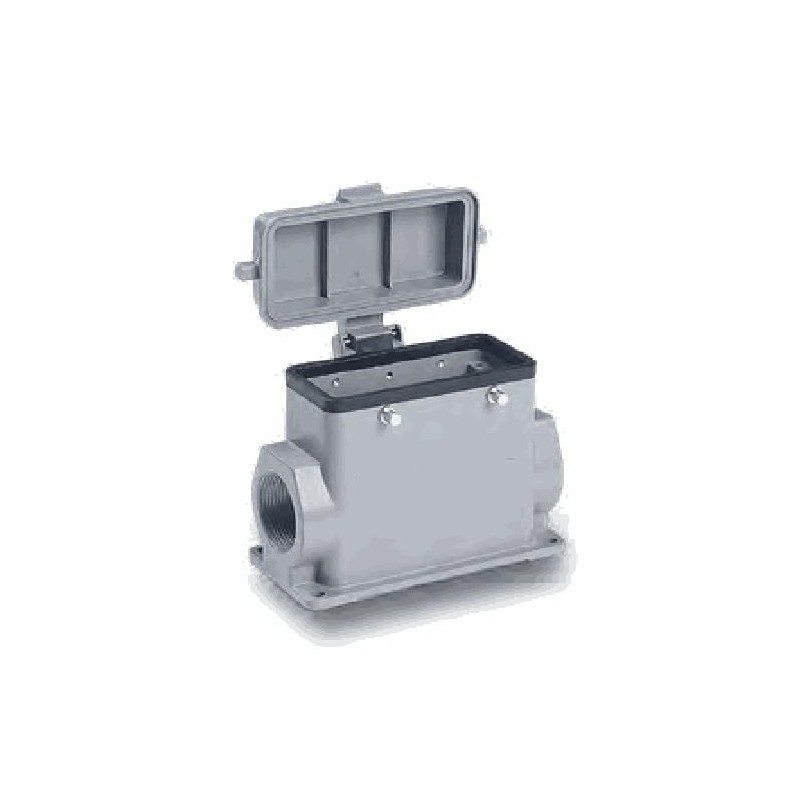 Embase en saillie 16B, Aluminium moulé sous pression, Alliage de zinc moulé, IP65, Sortie horizontale, PG29
